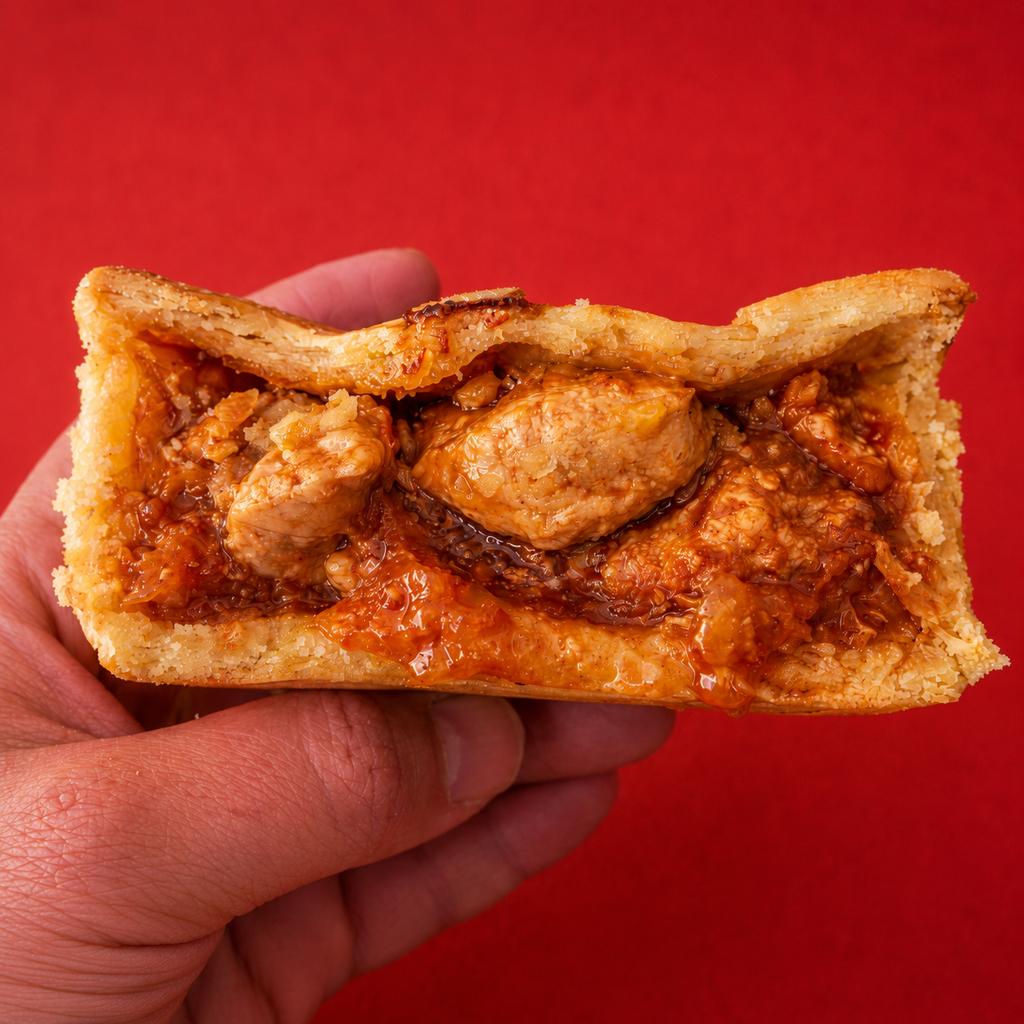 Bounty Hunters Chicken Pie! - Chicken, bacon & BBQ Sauce (GF)